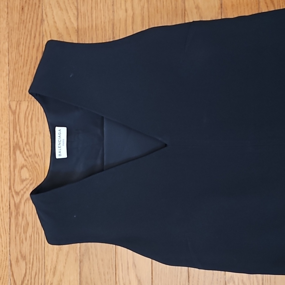 Balenciaga Black Tank With Pink Band At The Back - Picture 4 of 14